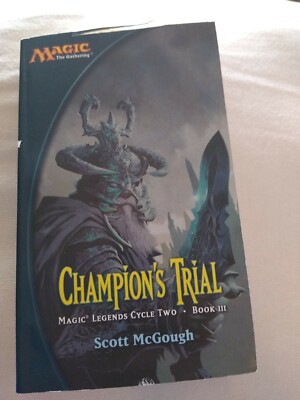 Magic The Gathering Champion's Trial 1st edition Mtg book Legends Cycle 2