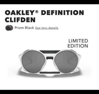 Oakley Clifden OO9440-1356 Men's Sunglasses - Prizm Black/Silver