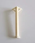 Playmobil (B33c25) Western - White Post Corner Corner Porch Bank 3422 Yellow