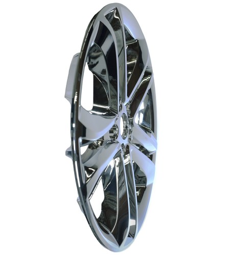 (Set of 4) 18" Chrome Wheel Skins / Hubcaps FITS 2019 2020 2021 Ford Edge SEL - Picture 2 of 4