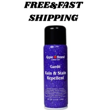 Apple Brand Garde Leather Protector 5.5oz Water Stain and Grease Safe Spray