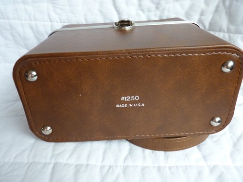 Service Mfg. #1250 Rugged Hard Side Gadget Bag W/Dividers & Strap, Made in USA - Picture 7 of 9