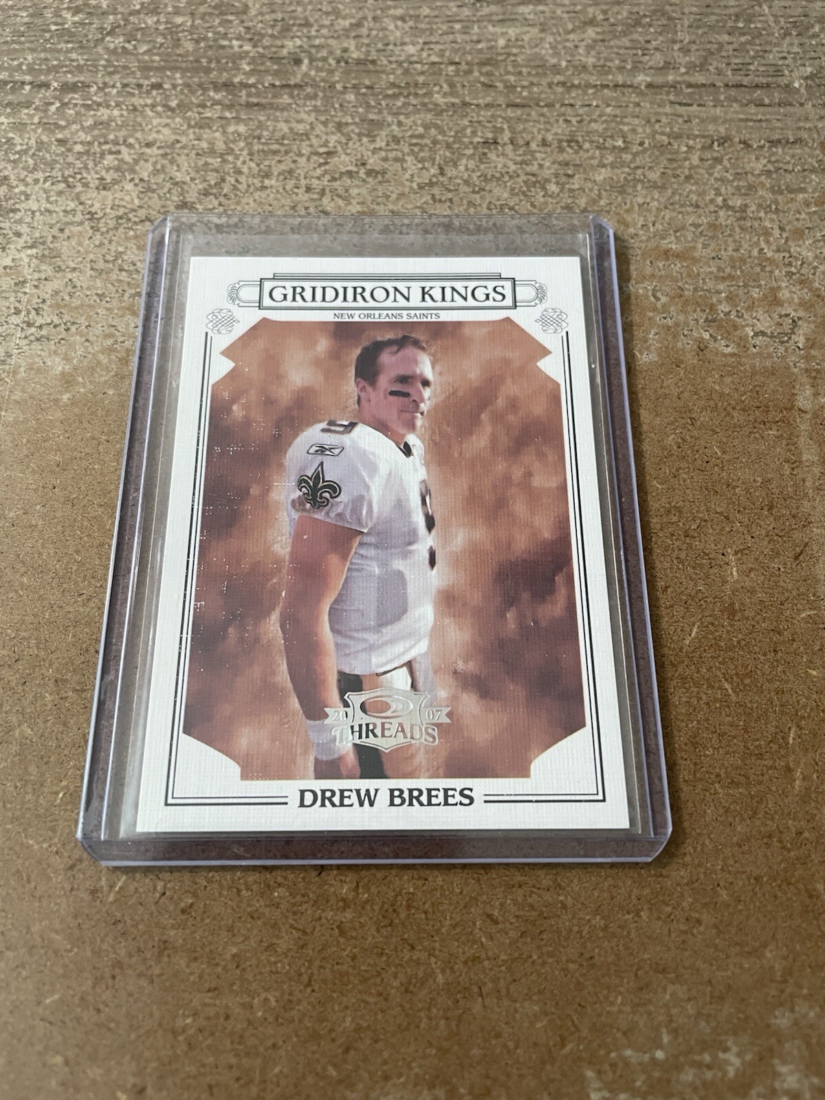 2007 Donruss Threads Pro Gridiron Kings Silver /250 Drew Brees #PGK-18