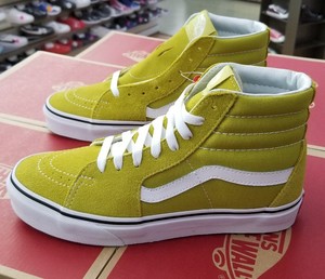 vans sk8 hi cress green