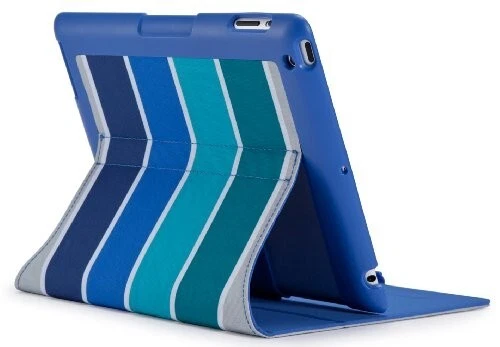 Speck Products FitFolio Protective Case for iPad 2,3 & 4 - Color Bar Arctic Blue - Image 2 of 4