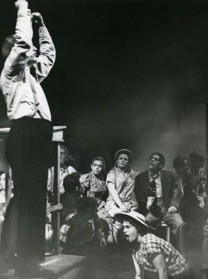 USA Los Angeles School of Music Opera Susannah by Carlisle Floyd altes Foto 1957