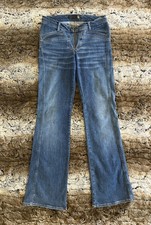 Vintage Just Cavalli Blue Jeans Women Bootcut Flare Jeans Lowrise Y2K Size 29