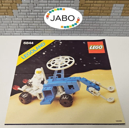 ( OK O6/41 ) Lego Space Bauanleitung 6844 Seismologic Vehicle (Sismobile)