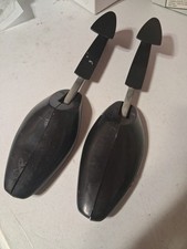 Vintage The Florsheim Shoe Plastic Shoe Trees Sz Large Black N 
