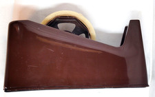 Abel No 50 Delux Tape Dispenser 1"Or 3"Core Brown Whale MCM