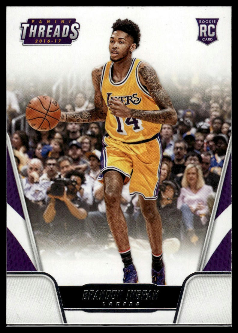 2016-17 Panini Threads #166 Brandon Ingram Rookie