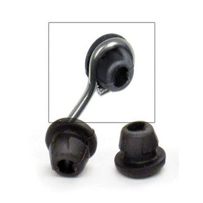 Black Tattoo Tapered Nipple Grommet Needle Eye Cushion