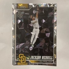Topps Series One #229 Jackson Merrill San Diego Padres 2026 diamanté Parallel
