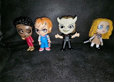 Lot of 4 Funko Universal Horror Mystery Mini Figures - Megan Grabber Us Chucky