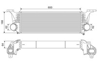 LadeluftkÜHler FÜR Iveco Daily VI Pritsche/Fahrgestell - Valeo 818315