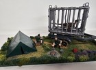 Custom 1:35 Dinosaur Hunters Velociraptor Diorama Jurassic Park Primitive War — photo 4