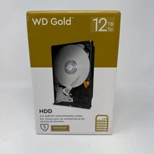 New Western Digital WD 3.5 Gold Enterprise Class 12TB SATA III (6 Gb/s) HDD