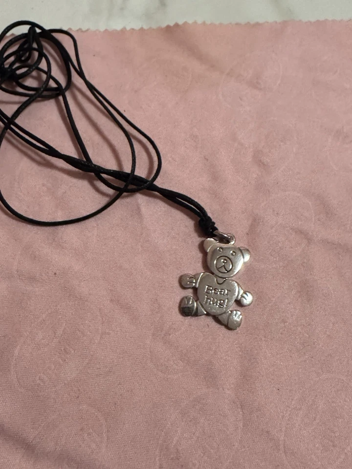 Pomellato Collana Orsetto Orso Argento Limited Edition Raro Collezionismo - Immagine 2 di 4