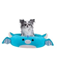 Original 20-Inch Tatiana The Dragon Pet Bed - -Sized Blue Dragon Small