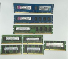 Job Lot Of Assorted RAM DDR3 DDR2 DDR 8GB 4GB 2GB 1GB 512MB 256MB Laptop Desktop