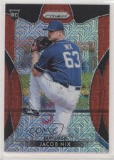 2019 Panini Prizm Tier II Red Mojo Prizm 248/299 Jacob Nix #178 z6b