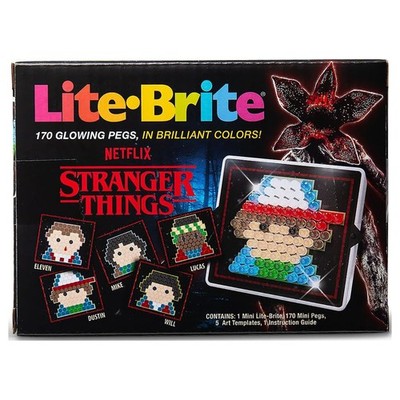 Netflix STRANGER THINGS Staffel 5 MINI SIZE LITE-BRITE Neu Für 2025