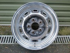 JAGUAR E TYPE S3 XJ6/XJ12 S2 XJC COUPE CHROME PRESSED STEEL WHEEL USED