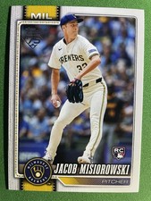2026 Topps Series 1 - Base Player Jacob Misiorowski #10 (RC) Brewers