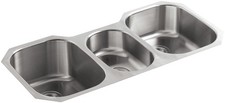 KOHLER Undertone Triple Ss Sink Rh 45.9