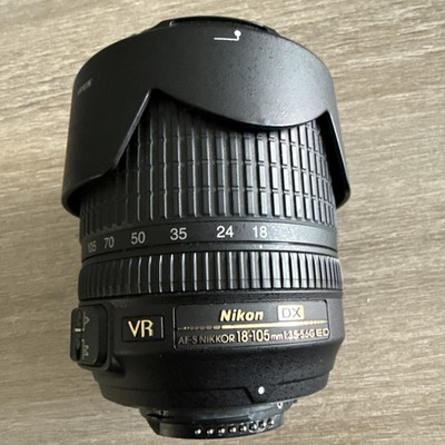 Nikon Nikkor AF-S DX 18-105mm f/3.5-5.6 G ED VR Zoom AFS Lens