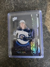 2018-19 Upper Deck Black Lustrous Rookies Sami Niku Card# LR-SN