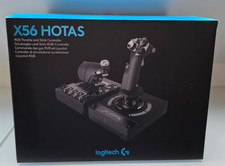 Logitech G X56 H.O.T.A.S. Schubregler & Stick...