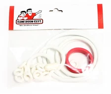 Gottlieb Play Ball Pinball Machine Replacement Repair Rubber Ring Kit White