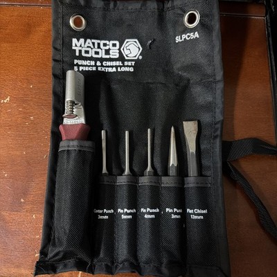 Matco Tools SLPC5A Punch and Chisel Set *NICE*