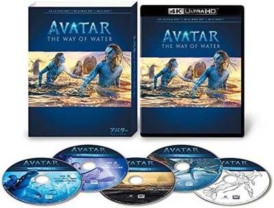 Avatar: Way of Water 4K UHD [4K ULTRA HD + 3D + Blu-ray] James Cameron F/S Track