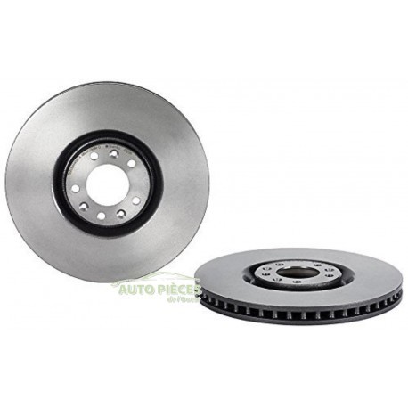 Disque de frein 340 mm ventilé Brembo 09.A829.11 pour un freinage endurance Peugeot RCZ