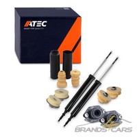 Atec 2X StossdÄMpfer +Domlager +PROTECTION-KIT Hinten FÜR Bmw 1-ER E81 E82 E88