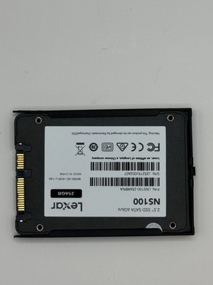 Lexar NS100 256GB 2.5  SATA III SSD LNS100-256RBNA Solid State Drive