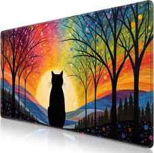 Gaming Mouse Pad, 31.5X15.7In Anime Kawaii Large Mouse Pads for Desk