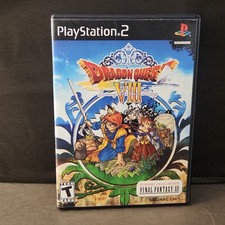 Dragon Quest VIII Journey Of The Cursed King PS2 Complete CIB FFXII Demo