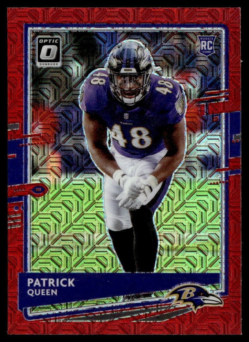 2020 Donruss Optic Red Mojo Patrick Queen RC #118