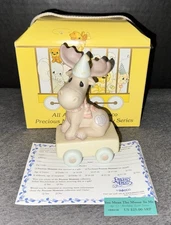 Precious Moments Collectible  Bday Train 13 Moose You Mean The Moose Me TA1
