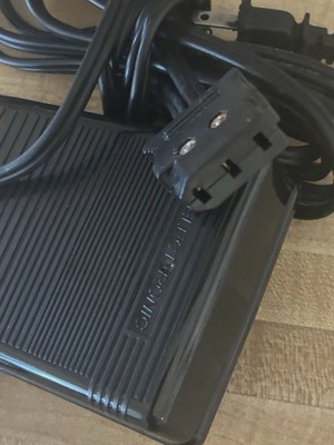 Janome/Newhome/Necchi Foot Control made in Europe with power cord.new