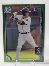 Drew Jackson 2015 Bowman Chrome 1st Bowan Green /99 #149