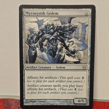 Magic: The Gathering Mycosynth Golem Rare Artifact Creature Fifth Dawn 137/165