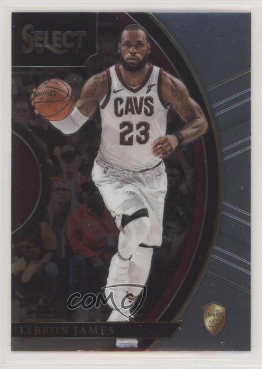 2017-18 Panini Select Concourse LeBron James #18 14fw