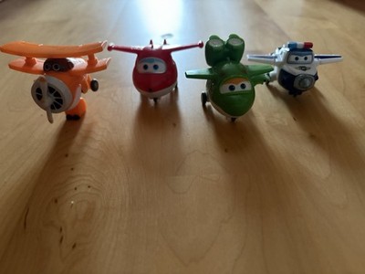 Super Wings Transforming Minis   4 Figuren Flugzeuge Jett Mira Paul Albert