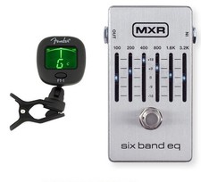 MXR M-109S Six Band Graphic EQ Equalizer M109S Pedal 6 Band  FREE FENDER TUNER 