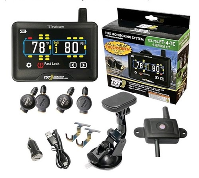#ad TST 770 Series TPMS with 4 Flow Thru Sensors amp; 5quot; Color Touchscreen Monitor $325.00