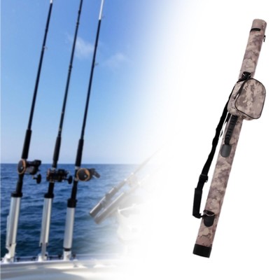 Fishing Rod Tube Fishing Rod Case 120cm Length Accessories Carrier Reel  Storage UK